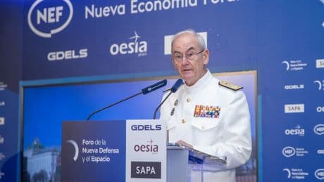 El JEMAD mantiene que el 2,1% en Defensa será &quot;suficiente&quot; para la OTAN y no rechaza el veto a la tecnología israelí