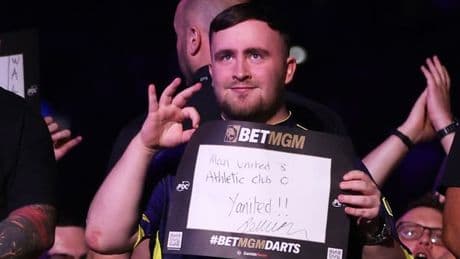 Luke Littler reveals stance on splashing cash to watch beloved Man Utd in Europa League final