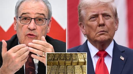 Swiss add luster to Trump trade deal with gold refining plan: sources