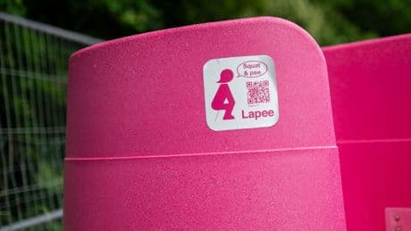 Musikfestival: Pinke Urinale für Frauen begeistern bei Rock im Park