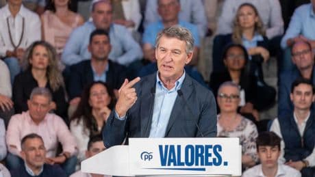 Feijóo pide llenar la Plaza de España este 8-J y promete una &quot;limpieza total&quot;: &quot;Hay que liberar al país de este bochorno&quot;