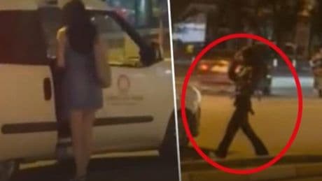 Devletin aracıyla eskort taşındı iddiası şehri karıştırdı