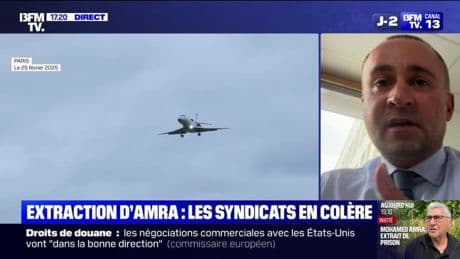"L'idée c'est de ne pas laisser la moindre faille ouverte pour que la défense vienne attaquer la procédure": le secrétaire général du syndicat FO-Direction défend l'extraction de Mohamed Amra
