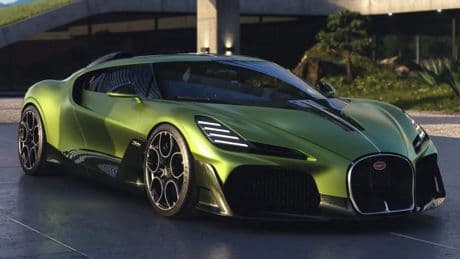 Raad eens voor welke Nederlander deze unieke, peperdure Bugatti is