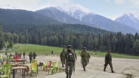 Pakistan test fires ballistic missile as tensions with India spike after Kashmir gun massacre