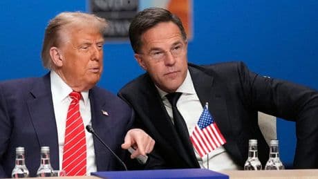 White House drops 'Daddy's Home' meme after viral NATO summit moment