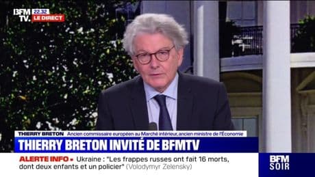 Droits de douane: Thierry Breton, ancien commissaire européen, estime que Donald Trump a "réussi son affaire"