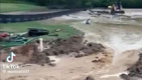 Preocupación por unas inundaciones en el Augusta National Golf Club