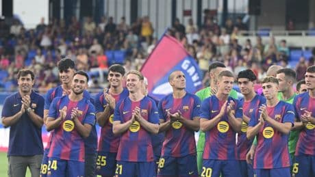 Revive la presentación completa del Barça con los discursos de Hansi Flick y Ter Stegen