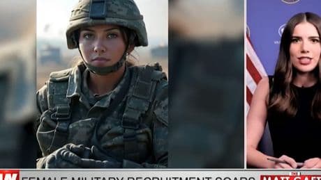 OAN’s Matt Gaetz apologizes for using AI-generated fakes of women soldiers in female military recruitment segment