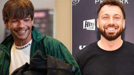 Louis Tomlinson and Sam Thompson finally meet as they smile through awkward meeting