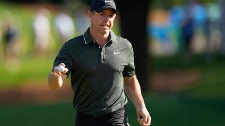 Rory McIlroy off to mixed start in bid for successive majors at PGA Championship