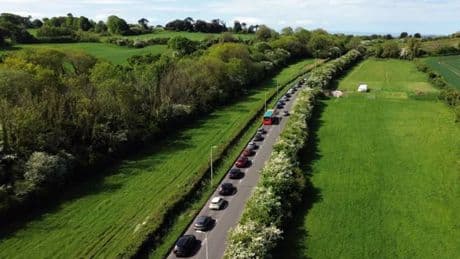 Sunday car boot sale traffic chaos as drivers grid-locked in village for hours
