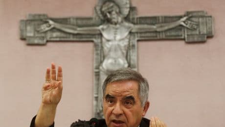 The disgraced cardinal who has withdrawn from the Conclave
