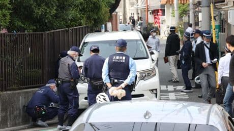 Un hombre atropella a siete niños en un presunto ataque deliberado en Osaka
