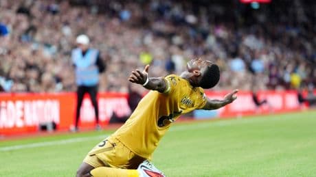 Marc Guehi among Crystal Palace’s scorers in easy win at struggling Aston Villa