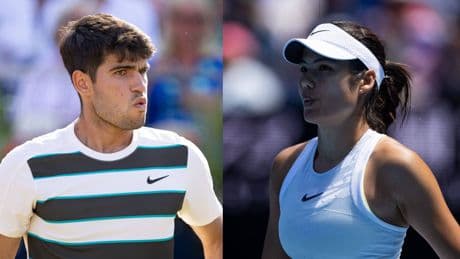 Carlos Alcaraz y Emma Raducanu, la pareja de moda en el mundo del tenis