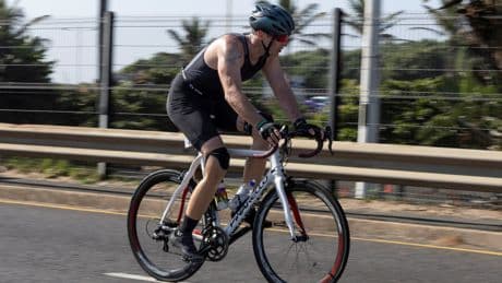 Oscar Pistorius competes in Durban triathlon 12 years after murdering girlfriend