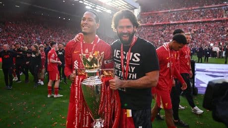 Liverpool: Virgil van Dijk and Alisson back in training ahead of Community Shield showdown