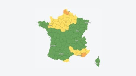 Pluies-inondations et orages : le Pas-de-Calais et le Var placés en vigilance orange samedi