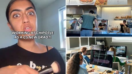 Coding students whose jobs were taken by AI forced to find work at Chipotle