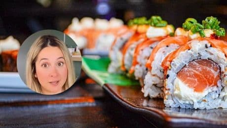 Dahiana Castillo, nutricionista: “Una porción de sushi de 10 piezas puede aportar unas 500 kilocalorías, pero si a eso le añades salsas, frituras, tempuras y queso crema, se eleva el aporte calórico”