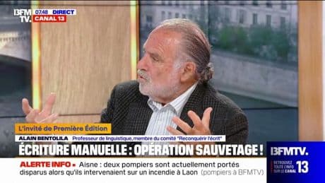 "Rien n'est perdu": Alain Bentolila, membre du comité "Reconquérir l'écrit", détaille les propositions qu'il fera à François Bayrou en faveur de l'écriture à l'école