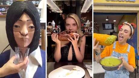 Si tú también estás enganchado a vídeos de comida extremos, no estás solo: el "gastrocringe" se está adueñando de la red