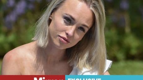Hollyoaks' Jorgie Porter confidently poses in bikini just four months after giving birth