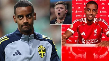 Sweden sound Alexander Isak alarm for Liverpool, as his manager says 'we have to do the right things' with £125m star because of a 'risk'