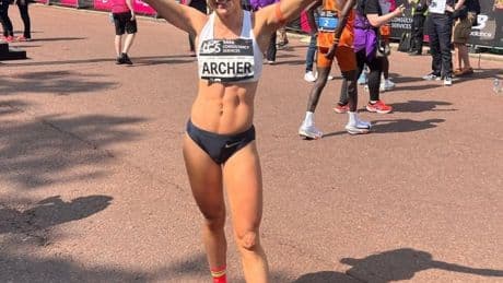 Female London Marathon runner hits back after she is cruelly mocked over ‘bikini’ outfit