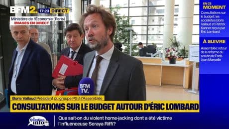 Décès du député Olivier Marleix: le socialiste Boris Vallaud se dit "saisi, choqué"