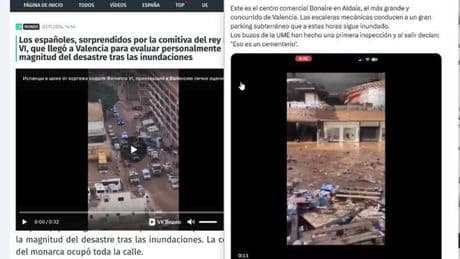 Rusia agitó a los españoles contra las autoridades durante "el caos" de la dana, según Seguridad Nacional