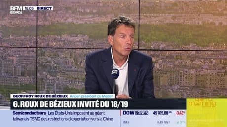 Geoffroy Roux de Bézieux (ancien président du Medef) : Jours fériés, "une mauvaise idée" - 03/09