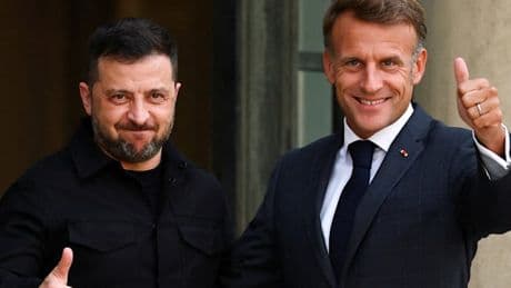 Macron sieht Einigkeit bei Sicherheitsgarantien für Kiew