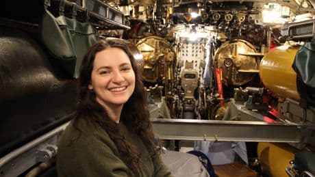 I spent the night on a World War II submarine Airbnb that can sleep 65 people in sailors' bunks. Take a look inside.