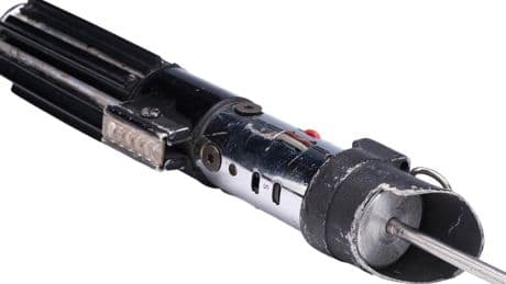 Darth Vader’s iconic Star Wars light saber goes to auction for staggering amount