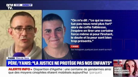 "Il se considérait comme abandonné par la justice": le témoignage du père de Yanis, un adolescent de 17 ans qui s'est suicidé après avoir appris que son agresseur a été remis en liberté