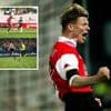 Luca Dahl Tomasson (16) in voetsporen van vader met fraaie goal in kampioensduel Feyenoord