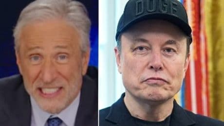 Jon Stewart mocks Elon Musk’s black eye saying it looks like he had a ‘bad night in Nashville bar’
