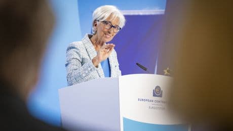 Lagarde, en busca de suelo para los tipos