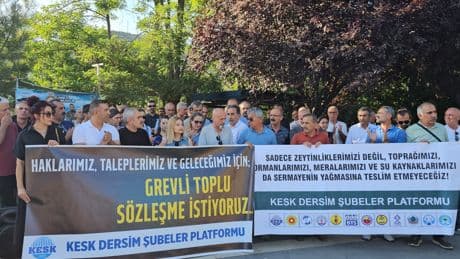 KESK Dersim'de TİS taleplerini açıkladı