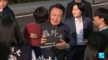 South Korea's disgraced Yoon quits presidential residence