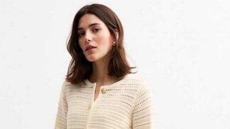 New Look's £27 lightweight Chanel-inspired cardigan is ideal for warm weather office dressing