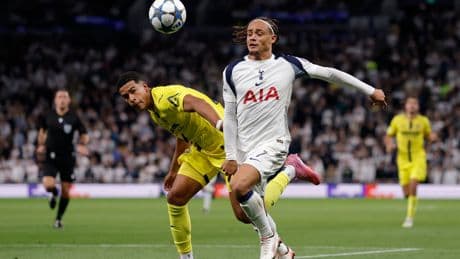 Tottenham player ratings vs Villarreal: Xavi Simons has a lucky escape, Joao Palhinha already pivotal