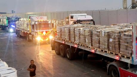 Israel Says More Aid Is Entering Gaza, but Relief Groups Warn of Bottlenecking