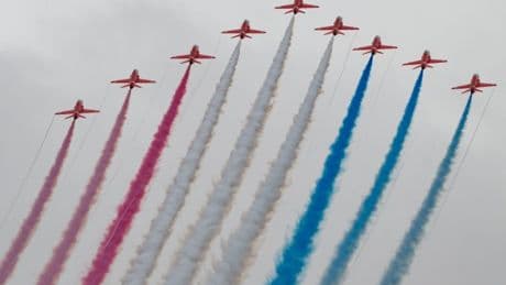 Red Arrows flight path: Where and when to see this weekend’s displays