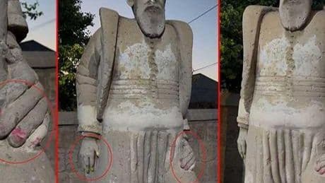 Mimar Sinan’a saygısızlık! Tarihi heykele yapılanlar tepki çekti
