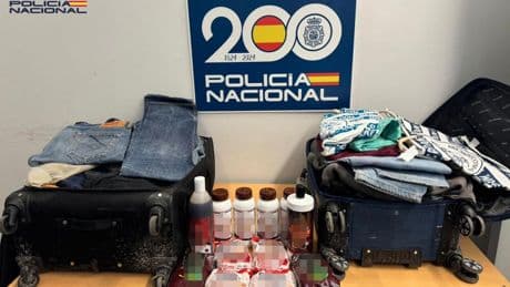 Detenidos en Barcelona con más de 30 kilos de cocaína ocultos en café, champú y ropa