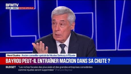 Démission d'Emmanuel Macron: "Je crois que ce serait catastrophique pour les institutions", estime Henri Guaino, ancien conseiller spécial de Nicolas Sarkozy à l'Élysée